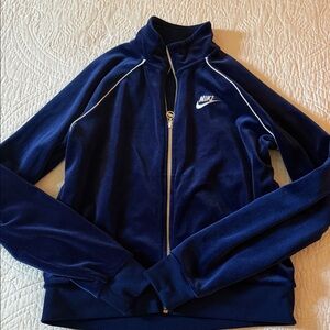 Nike Navy Blue Zip-Up Jacket